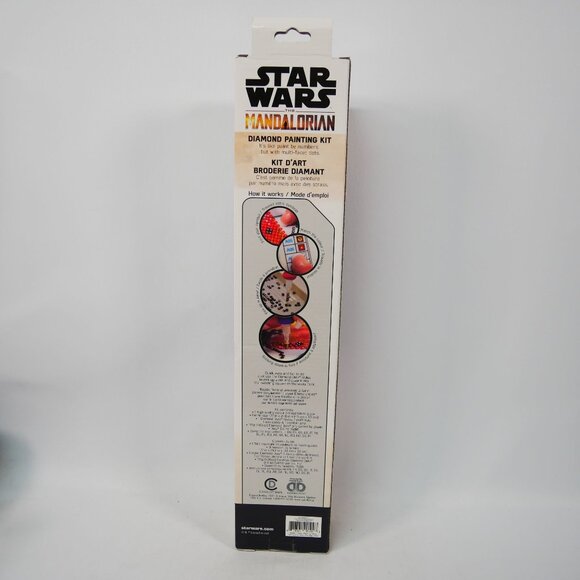 Disney Star Wars The Child/Grogu Mandalorian Diamond Painting Kit NIB - Picture 6 of 8